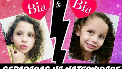 GÊMEA BIA VIROU EMPREGADA DA BRUXA MALVINA IGUAL À CINDERELA! Novelinha SEPARADAS NA MATERNIDADE