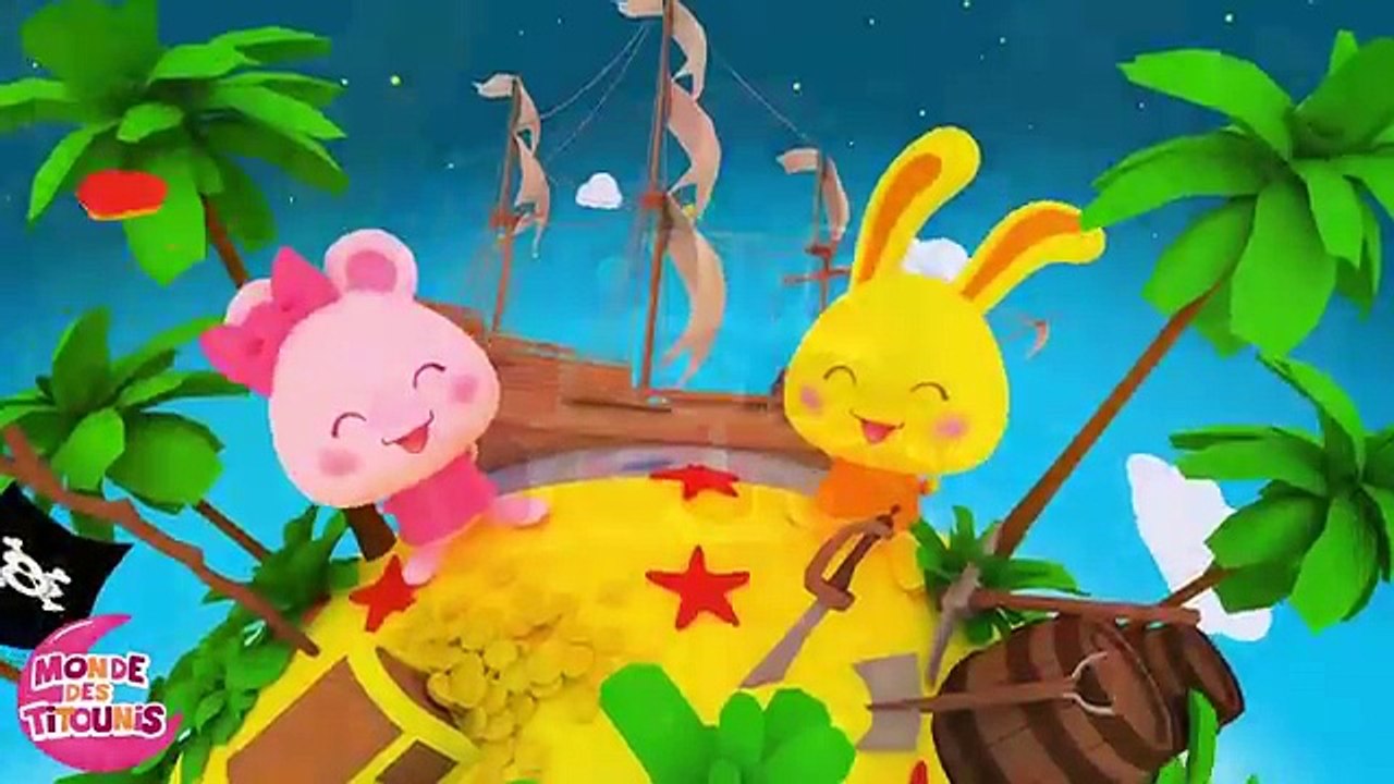 La famille Tortue - 50 min de comptines Méli et Touni en 3D - Monde des Titounis