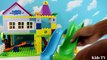 Peppa Pig Grandpa Pigs Blocks Mega House Construction Set With Red Train, Family And Friends