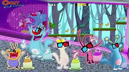 Oggy and the Cockroaches on TV Finger Family Song  Funny Nursery Rhymes for Kids