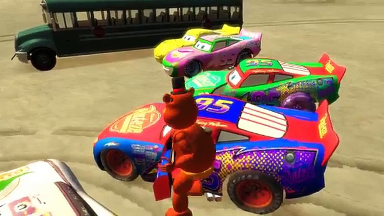 Five Nights at Freddys & Nursery Rhymes & Disney Pixars Cars Mcqueen (Songs for Children )