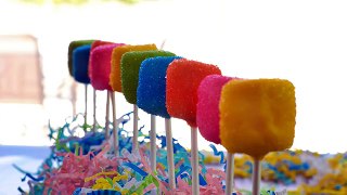 How to Decorate Marshmallow Pops: Dessert Recipe