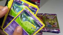 Opening 28 Pokemon XY Phantom Forces mini booster packs! 2 EPIC PULLS