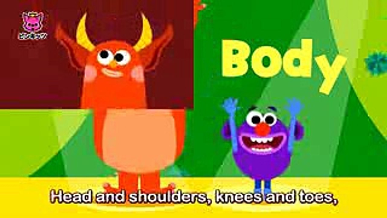 Body  体  ワードソング  えいごであそぼ  ピンキッツ英語童謡