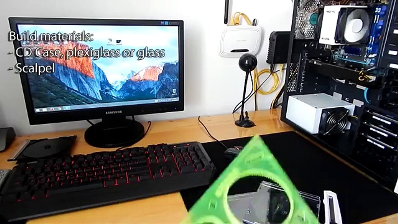 How to make 3D Hologram Projector | EASY