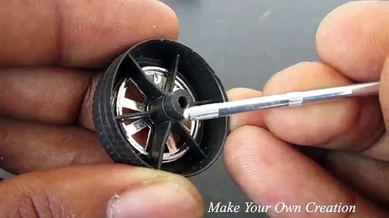 How To Make a sports car - Powered Car - Electric car