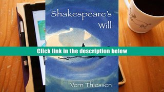 ebook Shakespeare s Will (New Edition) Vern Thiessen FUll Download