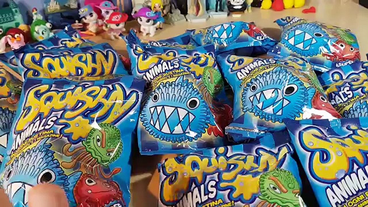 EDICOLA #82: SQUISHY ANIMALS - Pacco con 12 bustine (Unboxing by Giulia Guerra)