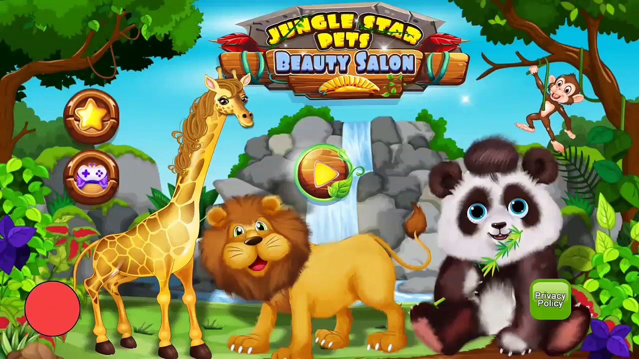 Best android games | Jungle Star Animal Pets Beauty Salon | Fun Kids Games