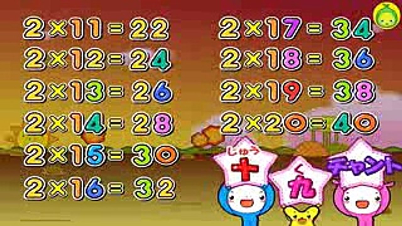 [まめきゅんの十九ラップ#02] 十九段だっておぼえられる！2段 【MAMEKYUNN】
