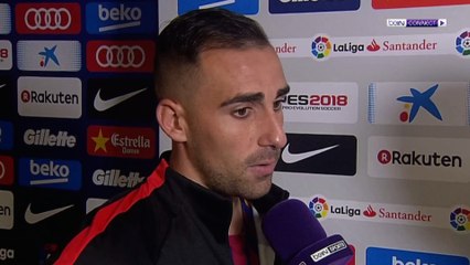 تصريح النجم ألكاسير بعد مباراة برشلونة وإشبيلية