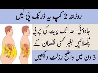 Most Effective Drink To Lose Belly Fat Fast Naturally - 100% Working