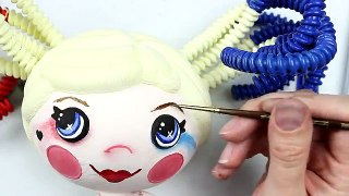 Harley Quinn Doll Custom - Custom Lalaloopsy Doll