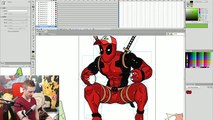 Lets Animate Deadpool Battling Pokémon!