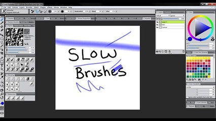 Corel Painter Tutorial - How to Fix SLOW BRUSHES