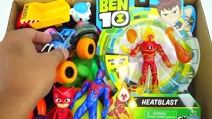 Box Full of Toys | Ben 10 Figure Disney Cars Figures Vehicles toys Cars Disney Action Figures