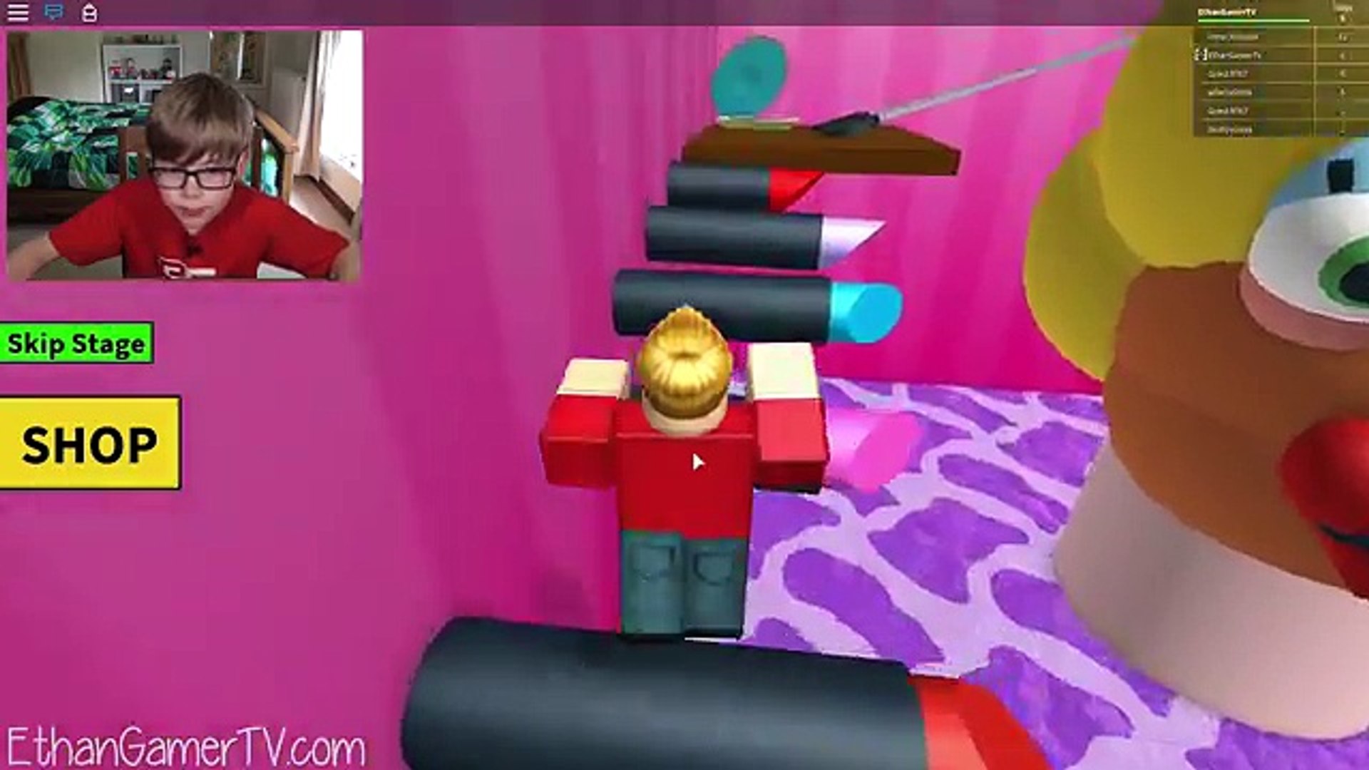 Escape Mr Crazys Barber Shop Roblox Video Dailymotion - annoying orange plays roblox deathrun