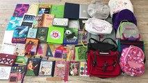 Packing American Girl Doll School Bags