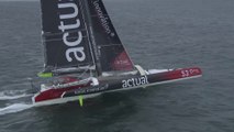 Spectaculaire depart Tour du Monde à l'envers - TV Quiberon 24/7