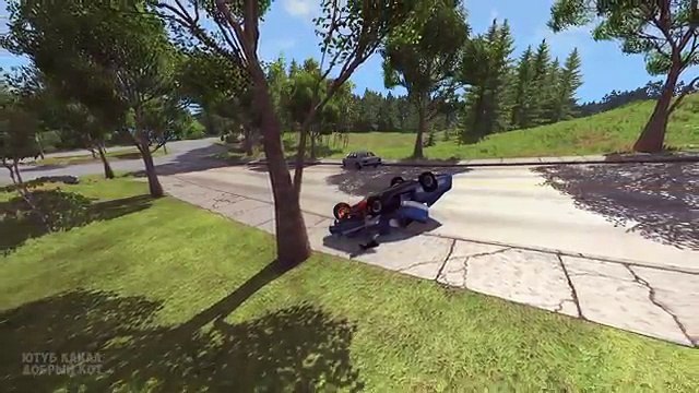 ЛОБОВЫЕ УДАРЫ BeamNG Drive Фатальные аварии и столкновения Краш тест игра Долбим тачки ломаем машины