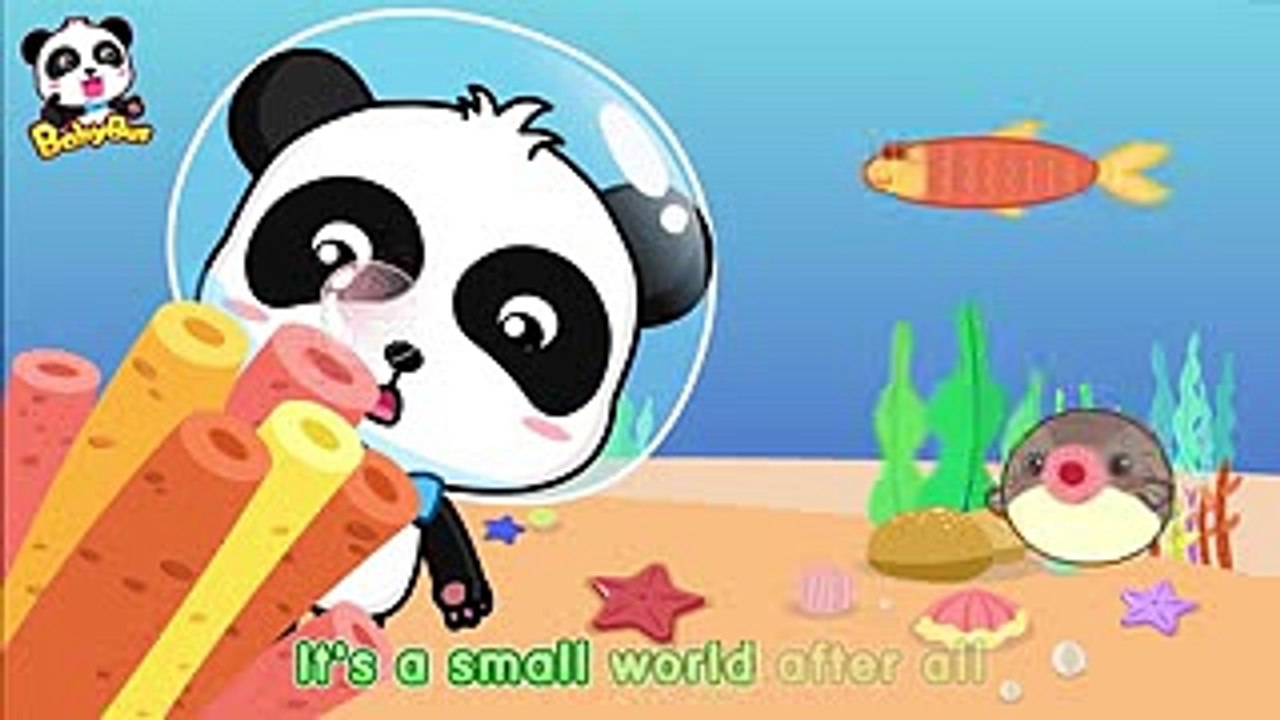 It's a small world  イッツア・スモールワールド  小さな世界  赤ちゃんが喜ぶ英語の歌  子供の歌  童謡   アニメ  動画  BabyBus