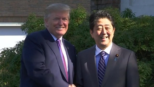 트럼프-아베 골프로 친밀감 강조...대북 메시지 주목 / YTN