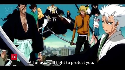 Top 10 Bleach Anime Fights [60FPS]