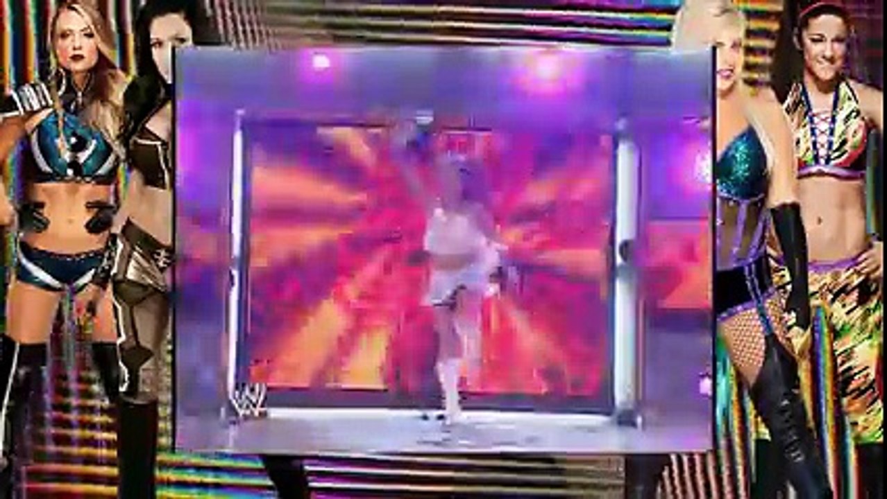 WWE RAW  Melina & Victoria vs Maria & Mickie + Backstage Segment