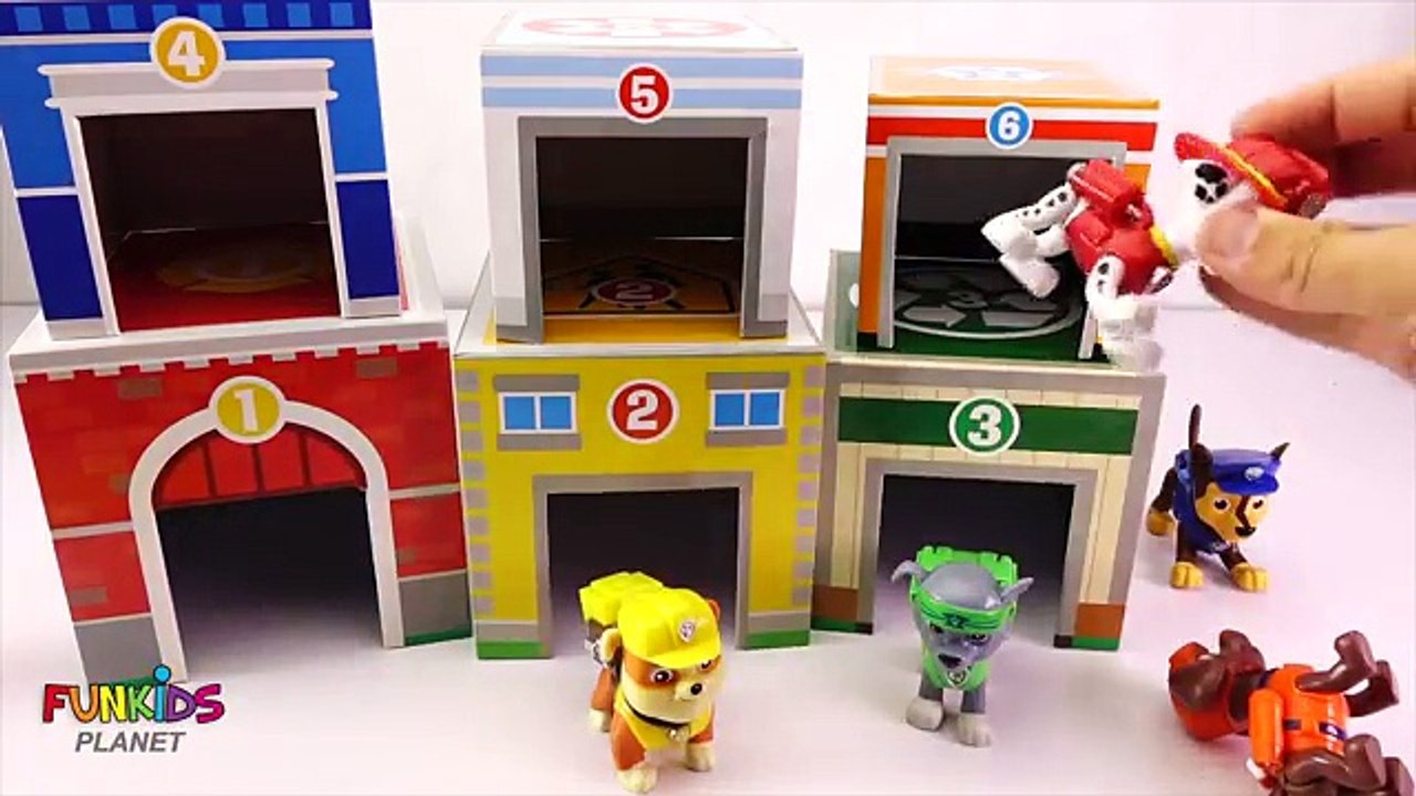 Learning Videos for Kids: Paw Patrol Skye & Chase Learn Colors, Numbers, & Toy Cars for Kids Video!