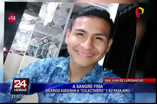 San Juan de Lurigancho: sicarios asesinan a sangre fría a ‘colectivero’ y a su pasajero