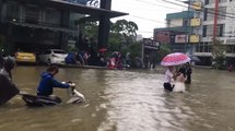 Flooding Hits Hue in the Wake of Typhoon Damrey