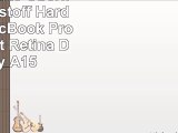 hibote Glatte Oberflche Kunststoff Hard Case fr MacBook Pro 13 Zoll mit Retina Display