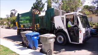 Waste Management Garbage Trucks of San Diego - Part II (East County Edition)