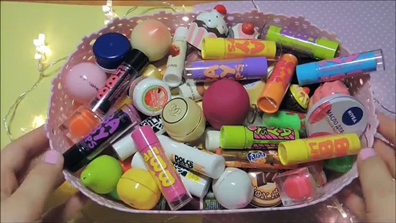 Моя Коллекция Бальзамов Для Губ/My lip balm collection