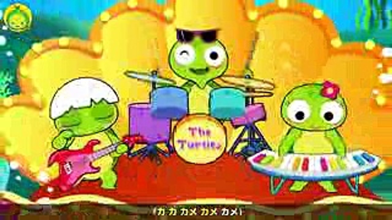 [まめきゅんのたのしいうた#17] かめのうた｜リズムあそびうた｜【MAMEKYUNN】