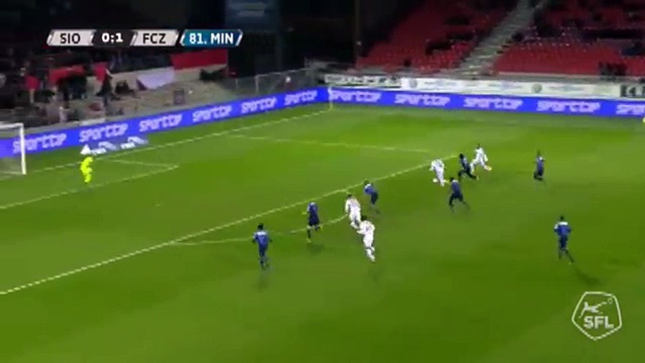 Sion 1:1 Zurich (Swiss Super League. 4 November 2017)