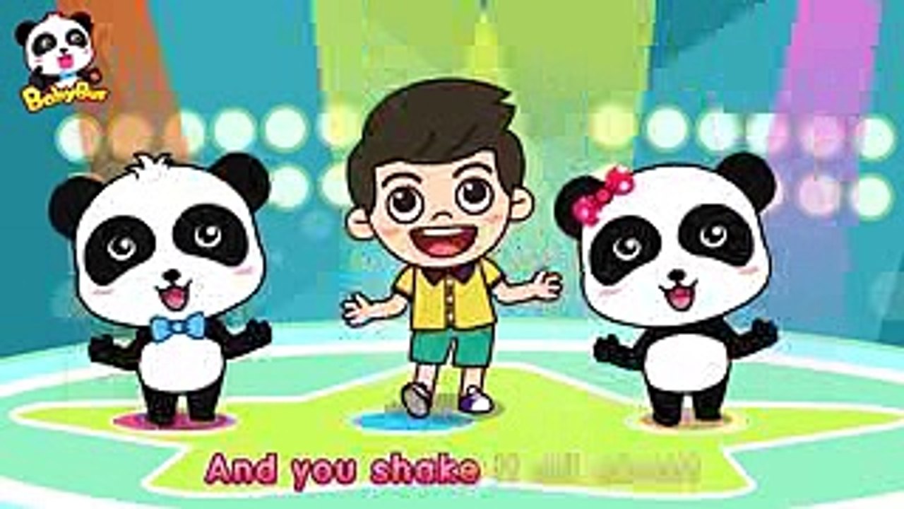 ♬Hokey Pokey  ホーキーポーキー  赤ちゃんが喜ぶ英語の歌  子供の歌  童謡   アニメ  動画  BabyBus