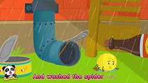 ♬Eensy Weensy Spider  ちびっこクモさん  マザーグース  赤ちゃんが喜ぶ英語の歌  子供の歌  童謡  アニメ  動画  BabyBus