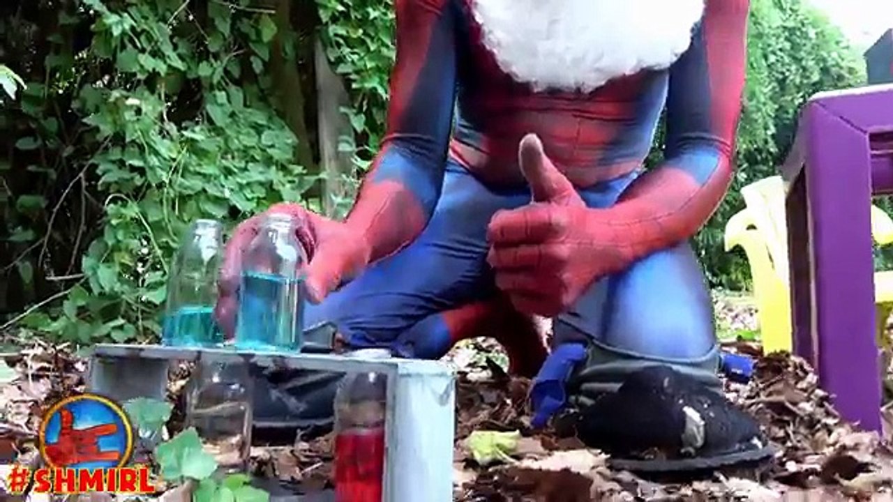 SNOWWHITE and DWARF Spiderman in LOVE | Spider-man turns into FROG w/ Superheroes magic Family Fun