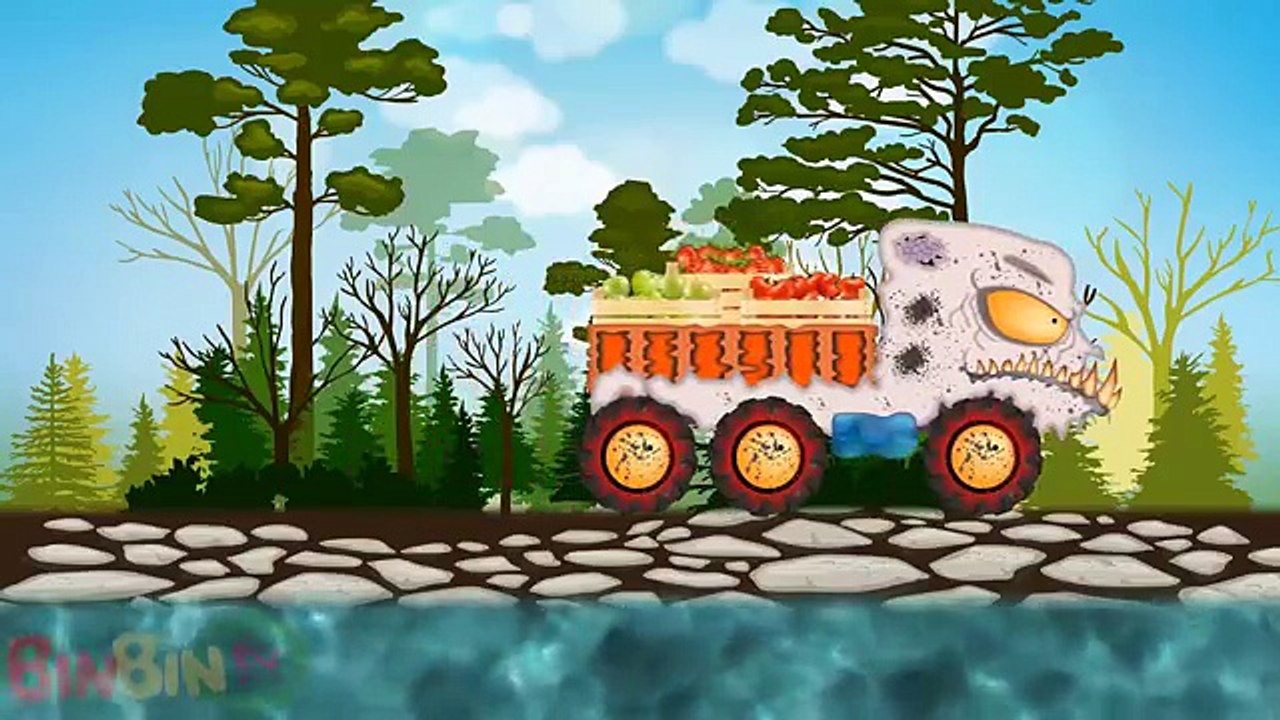 Good vs Evil | Lorry Truck | Construction Vehicles For Kids Scary Monster Trucks For Children
