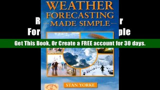 Read Online  Weather Forecasting Made Simple (England s Living History) Stan Yorke For Ipad