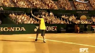 Virtua Tennis 3 Nadal beat Duke 6:0 (Very Hard)