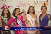Belleza adolescente: hay 37 candidatas al Miss Teen Model Perú 2017