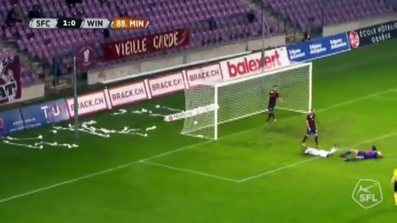 Servette 1:1 Winterthur (Swiss Challenge League. 3 November 2017)