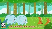 ♬The Animals Went In Two By Two  動物が２匹ずつ行った  動物のうた  赤ちゃんが喜ぶ英語の歌  子供の歌  童謡   アニメ  動画  BabyBus