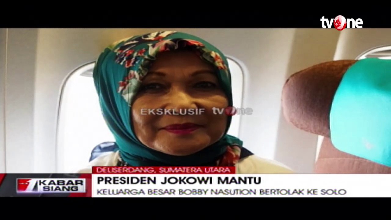 Eksklusif tvOne Perjalanan Besan Jokowi Menuju Solo