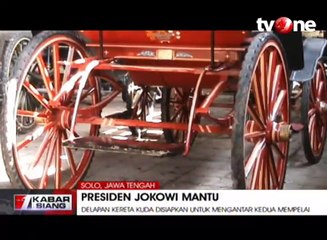 Delapan Kereta Kuda Disiapkan Untuk Antar Kedua Mempelai
