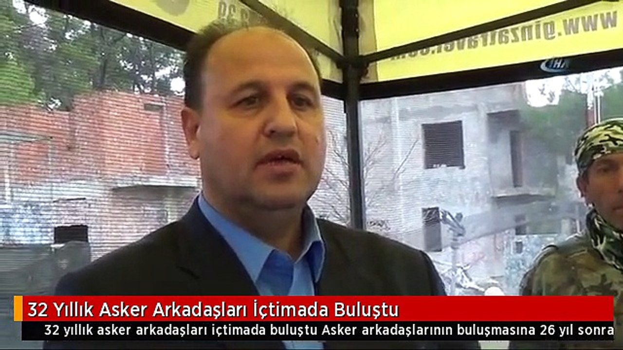 32 Yıllık Asker Arkadaşları İçtimada Buluştu