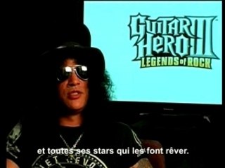 Guitar Hero 3 - Interview de Slash