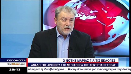 Μαριάς- Θεοχάρης για Κεντροαριστερά